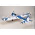Kyosho CALMATO Alpha 40 Sport blu + Hacker A40 + FullPower 65A e 4 servi Aeromodello acrobatico