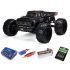 Arrma NOTORIOUS 6S BLX 4WD 1/8 Brushless Classic Stunt Truck RTR, Black SUPER COMBO 6S ECO