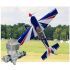 Extreme Flight Extra 300 231cm - Blue/Red/White + DLE 61 Aeromodello acrobatico