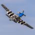 E-flite P-51D Mustang 1.2m SMART BNF Basic con AS3X & SAFE Select Aereo Elettrico