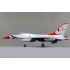 E-flite F-16 Thunderbirds 70mm EDF BNF Basic AS3X