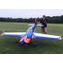 Extreme Flight Extra 300 V3 125 Arancio/Blu - 2 cilindri - 317cm Aeromodello acrobatico