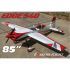 Extreme Flight Edge 540 85 Rosso/Bianco ARF 216 cm + DLE 55 - Aeromodello acrobatico