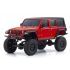 Kyosho Mini-Z 4X4 MX-01 Jeep Wrangler Rubicon Bright Rossa - Automodello elettrico Scaler