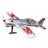 Multiplex Extra 330SC Indoor Edition Rosso-Argento Aeromodello acrobatico