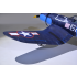 Phoenix Model F4U Corsair 26-30cc + carrelli elettrici - Aeromodello riproduzione