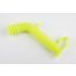 aXes Deflettore di scarico giallo fluorescente 8mm con tappo