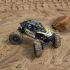 Axial UTB18 Capra 4WS 4X4 1/18 RTR Brushed Rock Crawler Giallo - Automodello elettrico Crawler