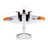 E-flite Beechcraft D18/RC-45J 1.5m PNP - Aereo Elettrico Riproduzione