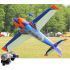 Extreme Flight Extra 300 V2 104 Arancio/Blu ARF - 264 cm + DLE 130 Aeromodello acrobatico