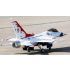 Freewing F-16 Thunderbirds PNP 90mm + Batteria FullPower 6S 5200 mAh