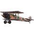 VQ Model Fokker D7m mimetico 1730mm - Aeromodello biplano riproduzione