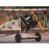 VQ Model Fokker D7m mimetico 1730mm - Aeromodello biplano riproduzione