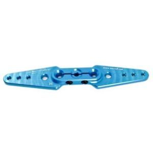 Secraft Squadretta alluminio doppia V3 89mm Futaba 25T standard