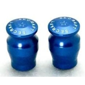 Secraft Cappucci misura M alluminio BLU per interruttori TX (2 pz)