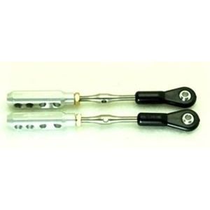 Secraft Uniball ARGENTO 3mm con tensionatore per sistema Pull-Pull - 2 pz