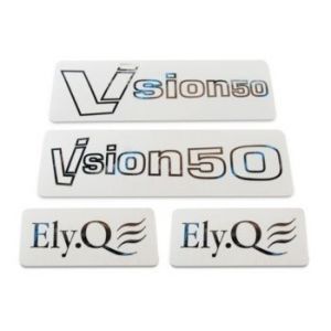 ElyQ EQ10358 Vision 50 - Adesivi silver