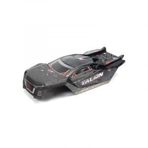 ARRMA Talion 6S Blx Painted Decaled Trimmed Body Black - ARA406161