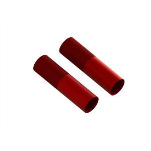 Arrma Cilindri ammortizzatori alluminio rossi 24x83mm (2 pz) - ARA330578