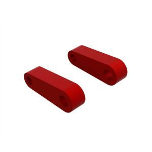 Arrma Aluminum Fr Suspension Mounts (Red) (2) - ARA330594
