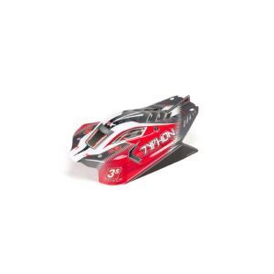 Arrma Typhon 4x4 Blx Painted Decaled Trimmed Body Red ARA402274
