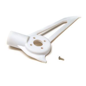 Blade Vertical Tail Fin/Motor Mount (White): 150 S - BLH5404