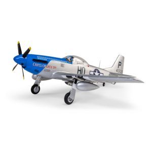E-flite P-51D Mustang 1.2m SMART PNP Aereo Elettrico