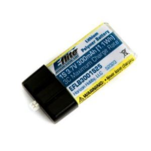 E-flite Batteria Li-Po 1 cella 300mAh UMX 25C