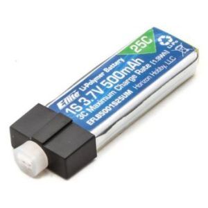 E-flite Batteria Li-Po 1 cella 500mAh UMX 25C