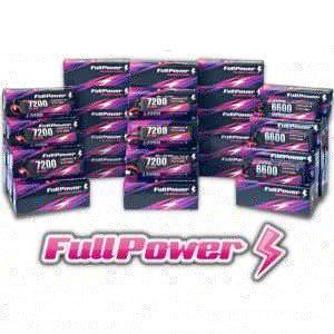 FullPower Nuovi tagli Lipo Hardcase per auto, 6600 e 7200 mAh