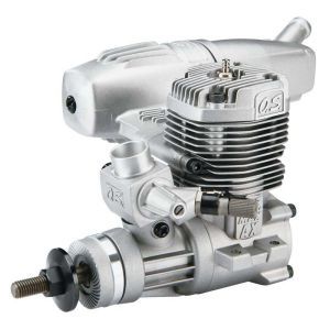 OS engines 46 AX II 7,5 cc c/silenziat. Motore a scoppio 2T glow per aerei