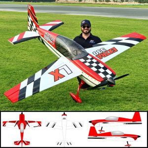 Pau Model Extra 330LX V2 120cc Rosso - Aeromodello acrobatico
