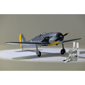 Phoenix Model Focke Wulf 120/20cc ARF + DLE 20 RA Aeromodello riproduzione