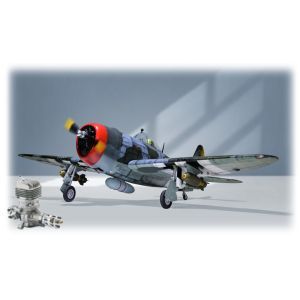 Phoenix Model P47 Thunderbolt 35-55cc CARBON + carrelli retrattili elettrici + DLE 35RA