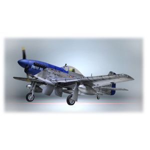Phoenix Model P51 Mustang 50-61cc CARBON Aeromodello riproduzione