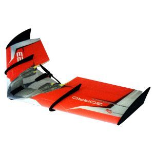 RC Factory Zorro Wing Rosso Aeromodello tuttala elettrico