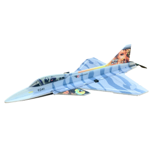 RC Factory Gripen (blu) Aeromodello acrobatico