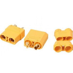 Robbe ROBBE XT-90 GOLD PLUG CONNNECTORS MALE+FEMALE 3 PAIRS