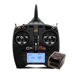 Spektrum DX6e DSMX + AR620 Radiocomando 6CH