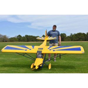 Seagull Decathlon 60-85cc 310cm V2 Giallo Aeromodello riproduzione