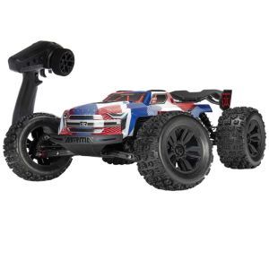 Arrma KRATON 6S V6 1/8 4X4 BLX Brushless RTR, Blu/Rosso - Monster Truck Elettrico