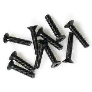 aXes M4x16 countersunk screw with hex head (10pcs)