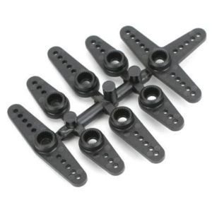 Dubro Serie squadrette plastica servi FUTABA 25T standard