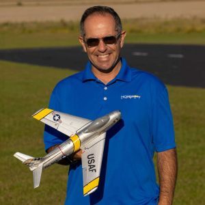 E-flite UMX F-86 Sabre 30mm EDF Jet BNF Basic AS3X e SAFE - Aeromodello Jet micro