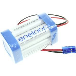 Eneloop Batteria RX per riceventi 2000mAh NiMh 4,8V a cubo spina JR
