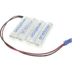 Eneloop Batteria RX per riceventi 2000mAh NiMh 4,8V in linea spina JR