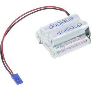 Eneloop Batteria RX per riceventi 2000mAh NiMh 6,0V a cubo spina JR
