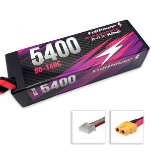 FullPower Batteria Lipo 3S 5400mAh 80/160C HARDCASE - XT90