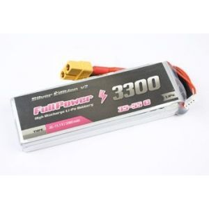 FullPower Batteria Lipo 3S 3300 mAh 35C Silver V2 - XT60