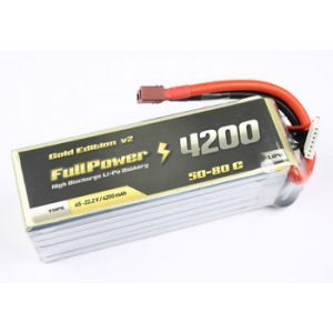 FullPower Batteria Lipo 5S 4200 mAh 50C Gold V2 - DEANS